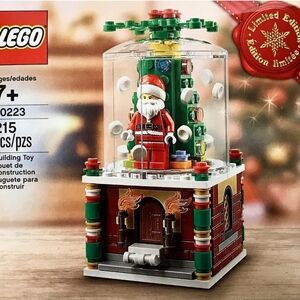 Lego snow globe